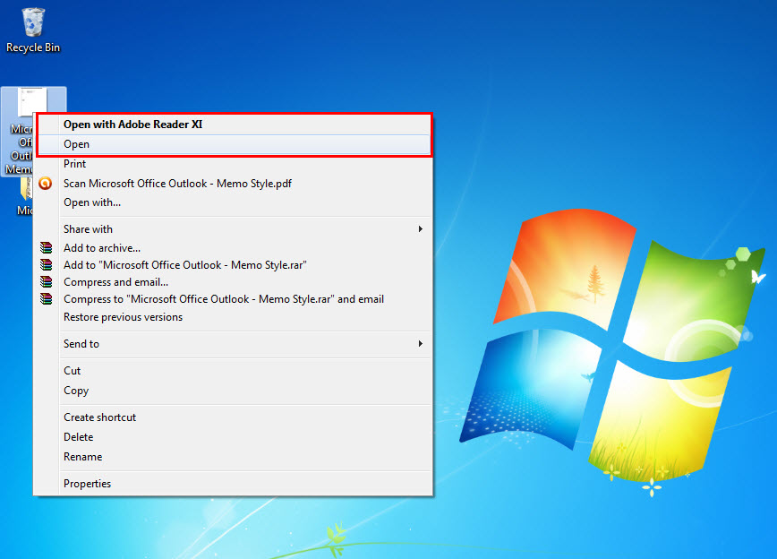 How to Open Attachments in a PDF File