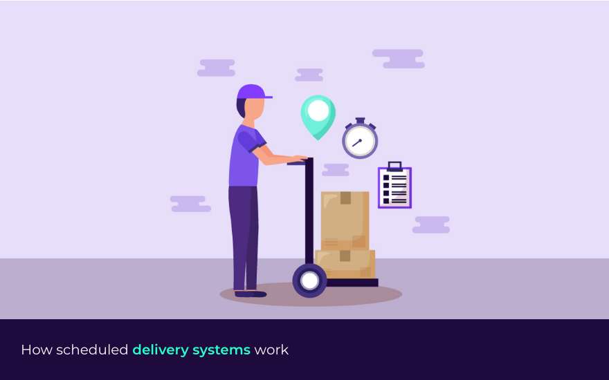 Scheduled delivery in logistics How it works & business benefits
