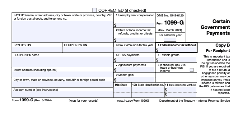 Guide To Tax Form 1099g Taxact