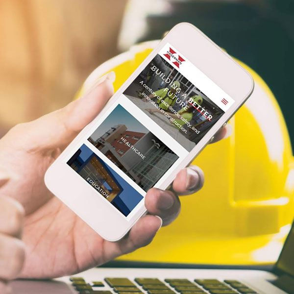 Building a better website for construction company