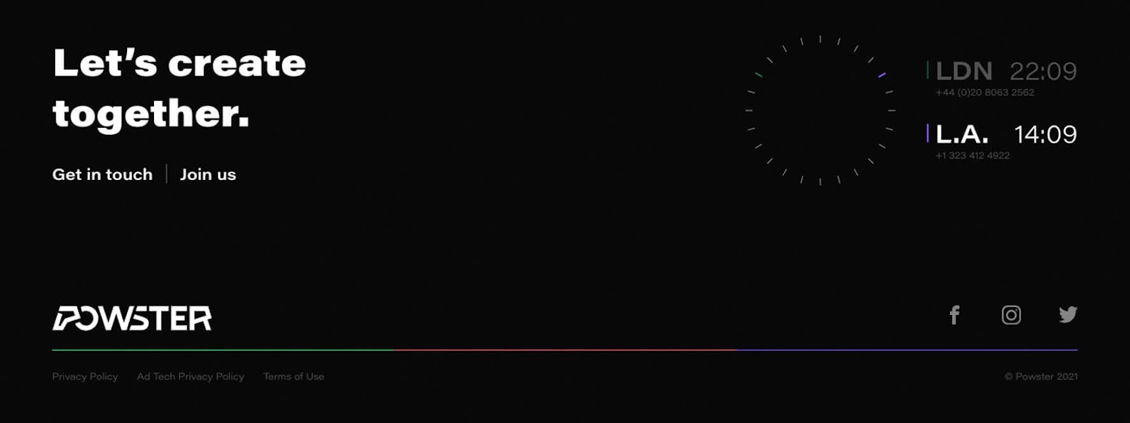 Dark mode web design 46 examples of black background websites that work