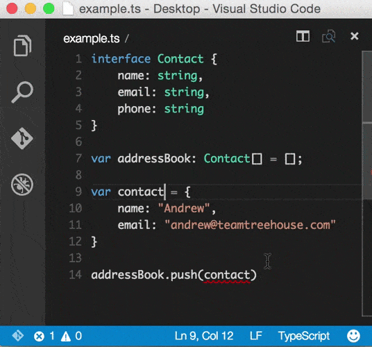 Getting Started with TypeScript Treehouse Blog