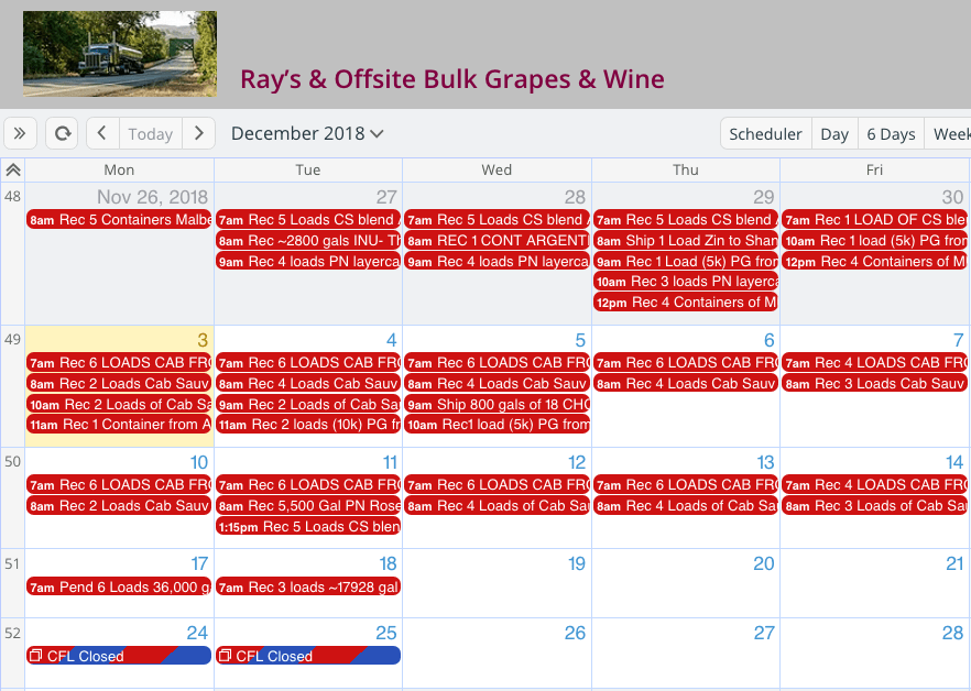 How Vintage Wine Estates Schedules and Tracks Millions of Gallons of Wine Teamup News, Tips