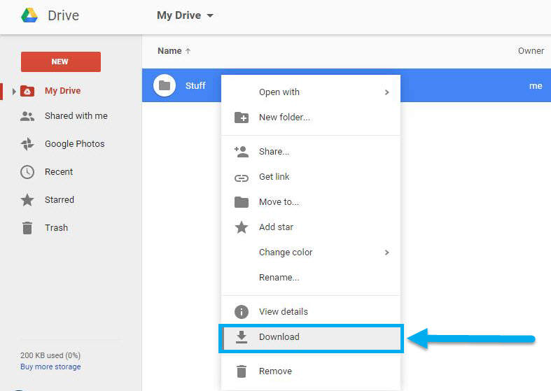 How to Upload and Download Folders in Google Drive