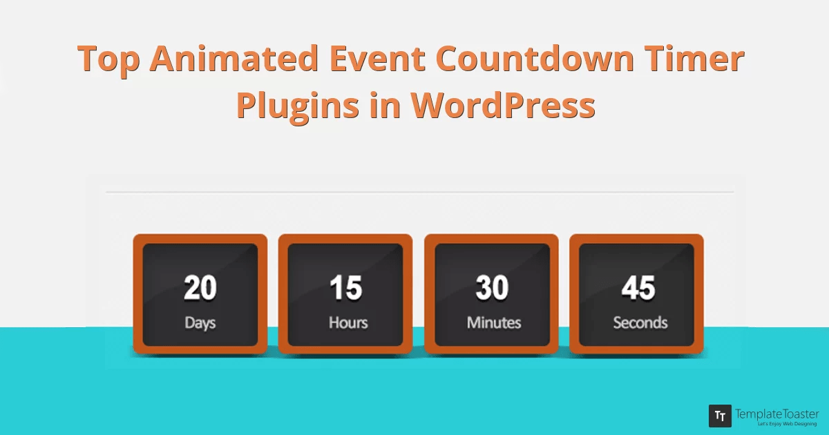Top Animated Event Countdown Timer Plugins in WordPress