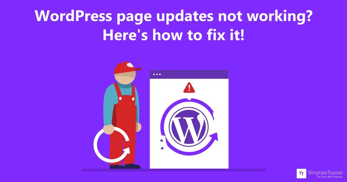 How to fix WordPress page updates not working TemplateToaster Blog