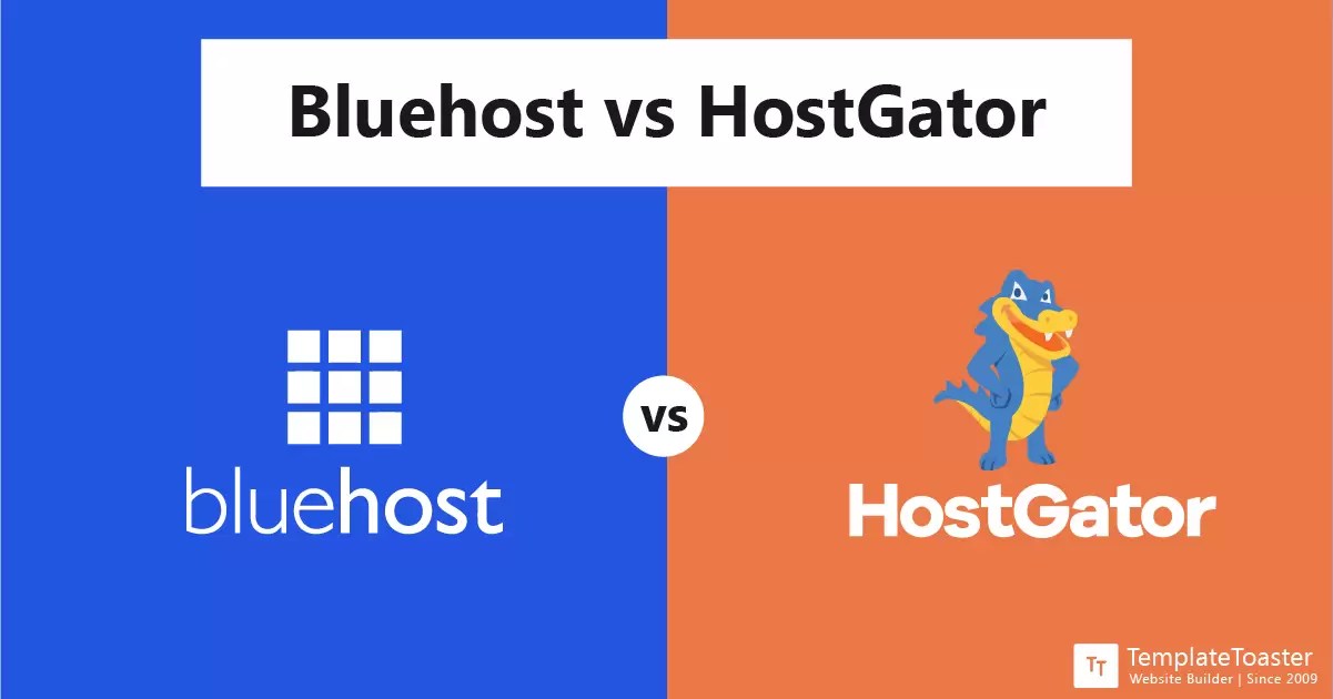 Bluehost vs Hostgator Differences TemplateToaster Blog