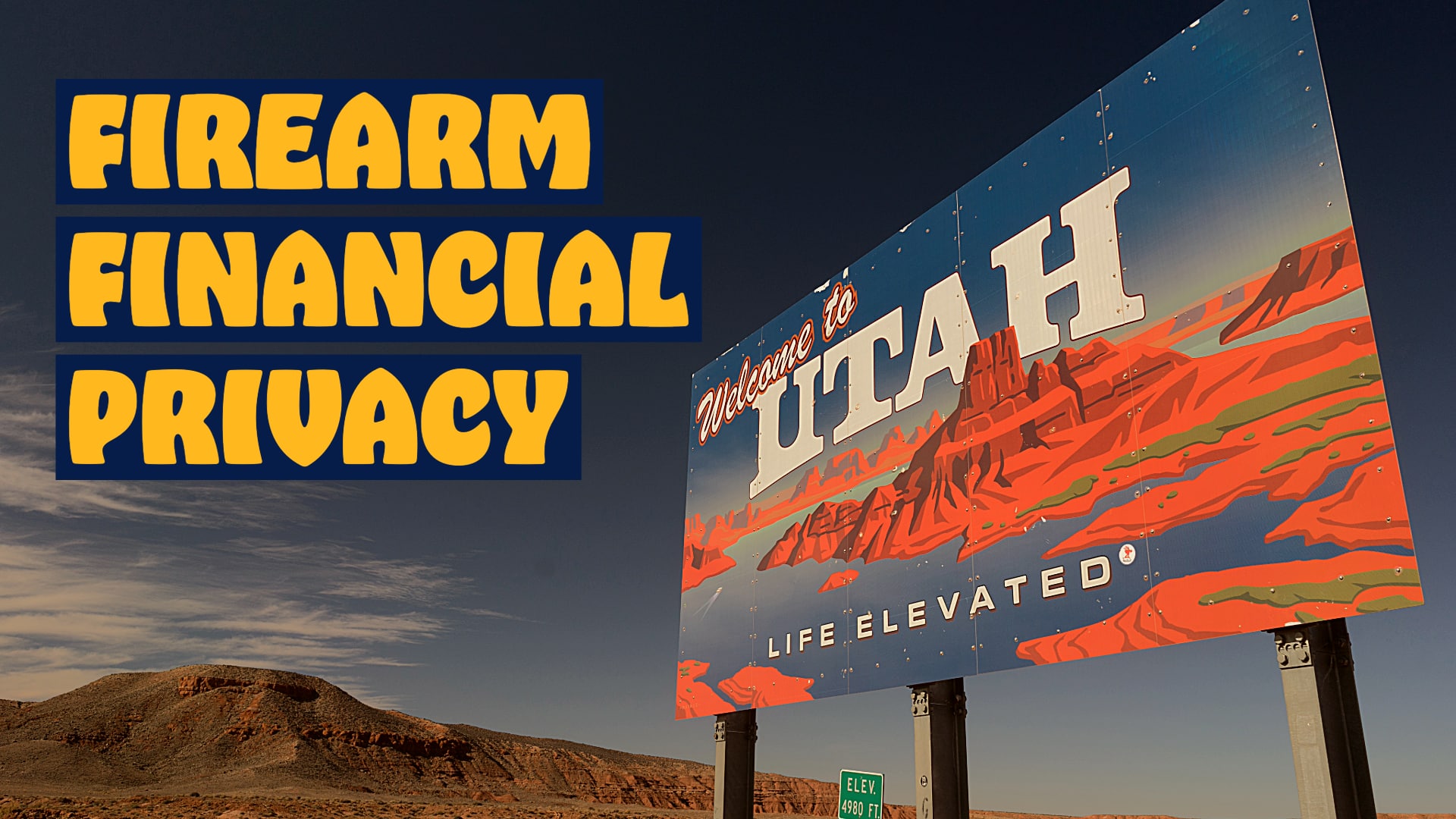 Now in Effect Utah Law Prohibits Credit Card Codes to Track Firearms