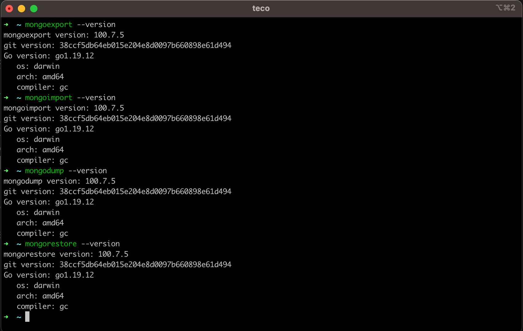 Backup and Restore a MongoDB database