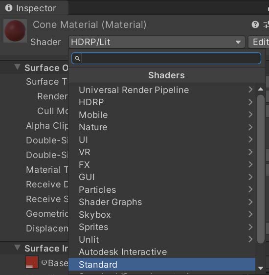 How to convert your assets between the different render pipelines