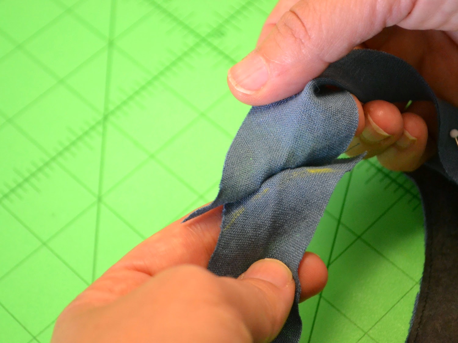 Tutorial Attaching and Joining Double Fold Bias Binding Sew Tessuti Blog