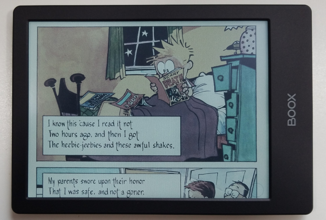 Color E Ink Review Kaleido eReader Screens (Video) The eBook Reader Blog