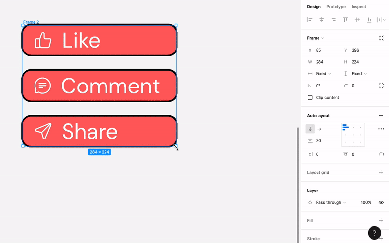 How to use Auto Layout in Figma with Icons The Noun Project Blog