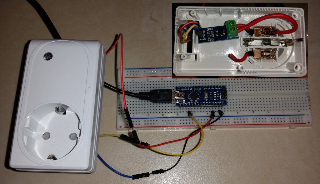 Genaue Strommessung mit dem Arduino und dem ACS712 HallSensor mittels