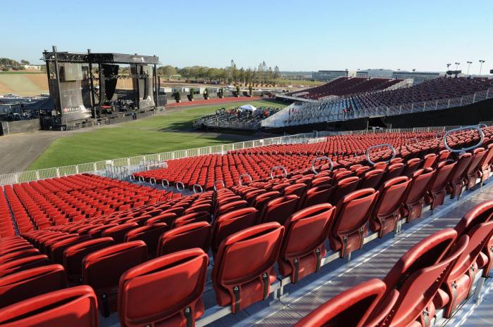 Five points amphitheater seating chart