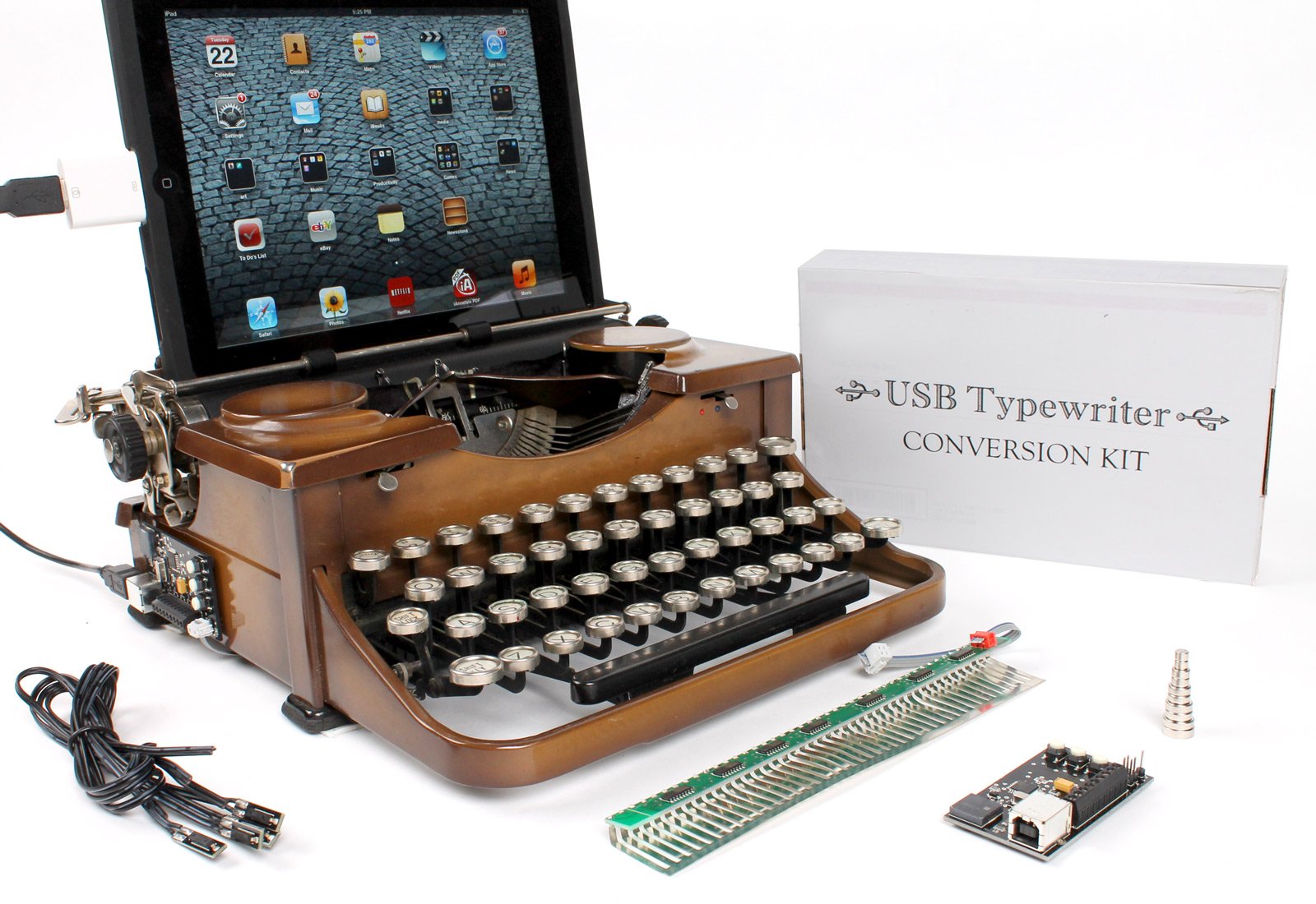 Tindie Blog Convert an Antique Typewriter to Modern Use with This Kit