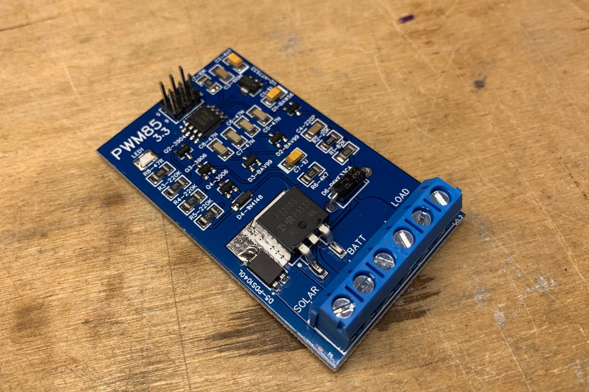 Tindie Blog | Low Current PWM Solar Charge Controller