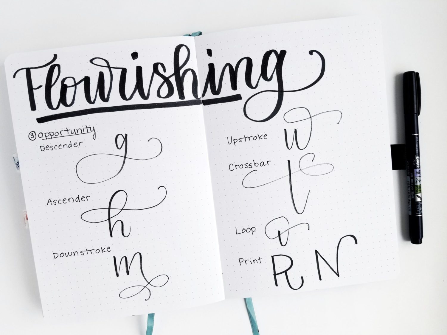 Three Tips for Basic Flourishing Tombow USA Blog