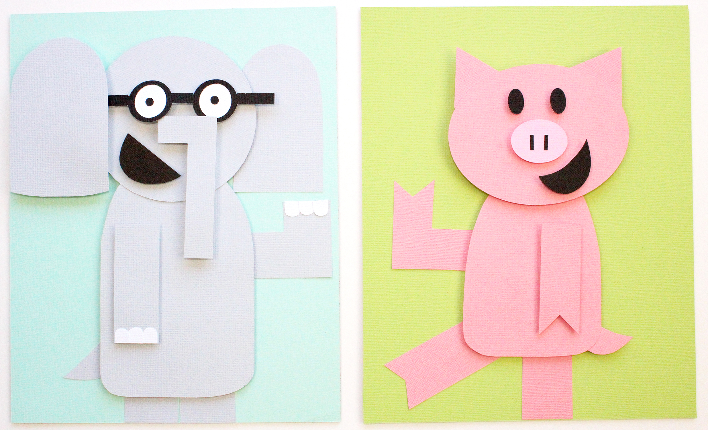 Paper Piecing Tutorial with Elephant and Piggie! Tombow USA Blog