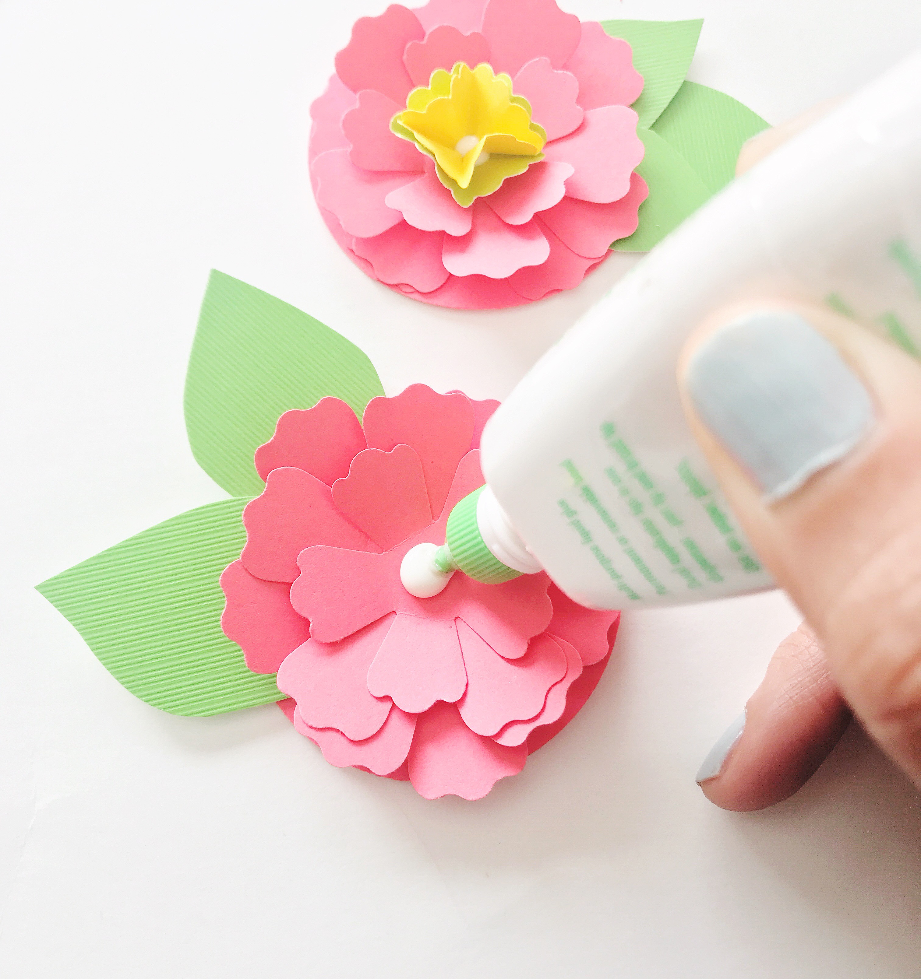 Small Paper Flower Tutorial Tombow USA Blog