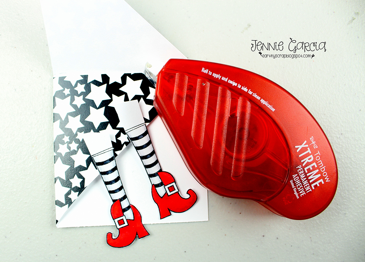 Wicked Witch Bookmark By Jennie Garcia Tombow USA Blog