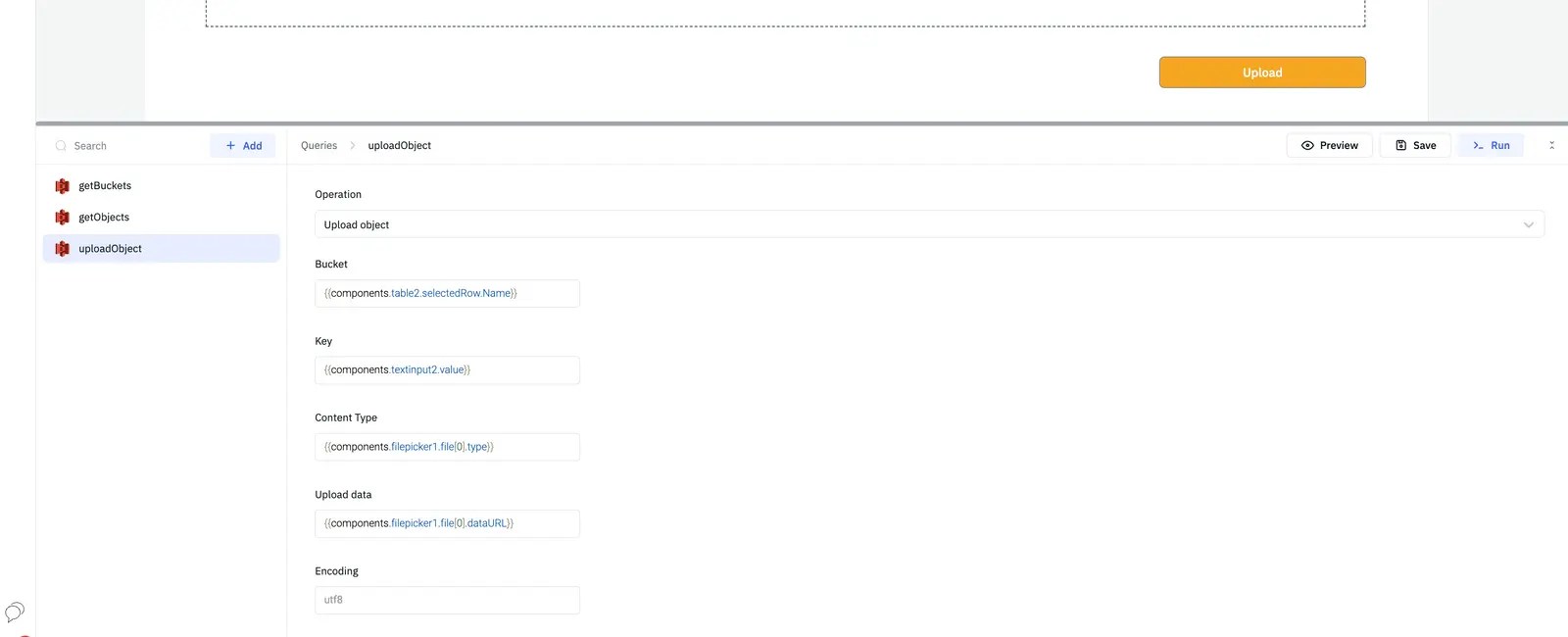 Build an AWS S3 Browser with ToolJet
