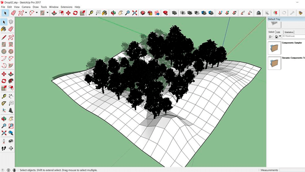As grandes vantagens do SketchUp na Topografia e Arquitetura Paisagista