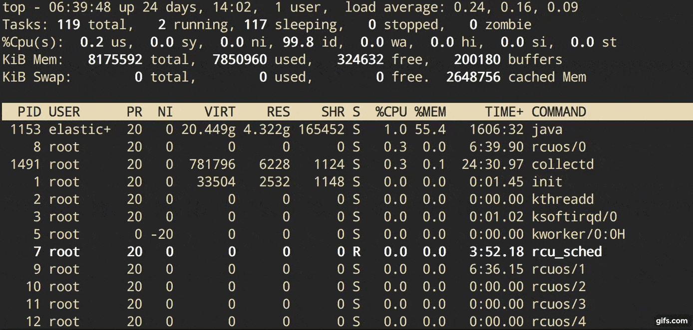 Understanding top command