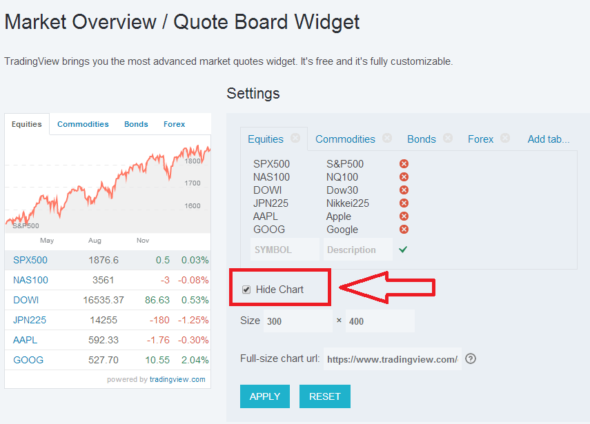 Free Stock Widgets — Financial Web Components —.