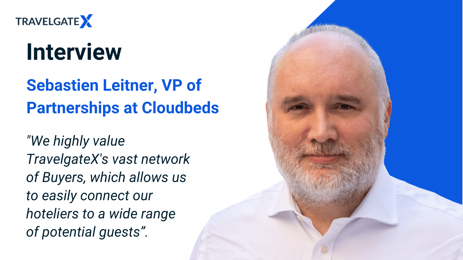 Sebastien Leitner, VP of Partnerships at Cloudbeds, talks about