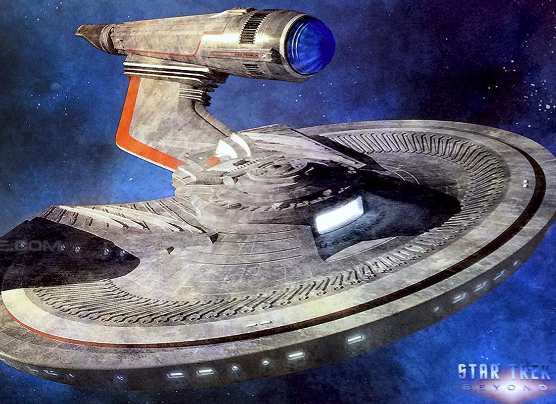 STAR TREK BEYOND Concept Art Reveals a New Starship •