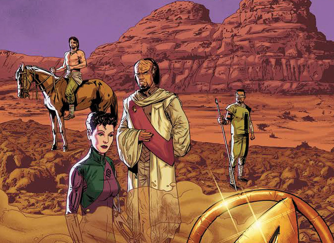 Romulus Invades Earth in STAR TREK DEVIATIONS Comic •