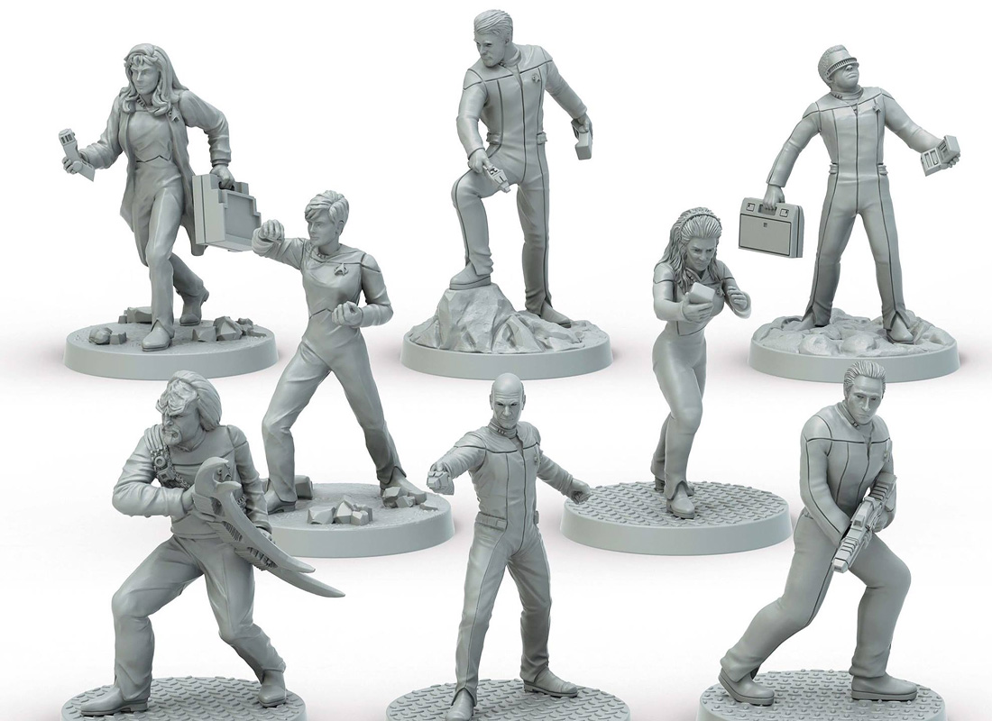 FIRST LOOK New STAR TREK ADVENTURES Miniatures •