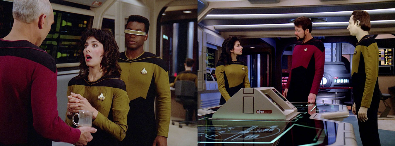 Plucky STAR TREK TNG Ensign Sonya Gomez — and Actor Lycia Naff