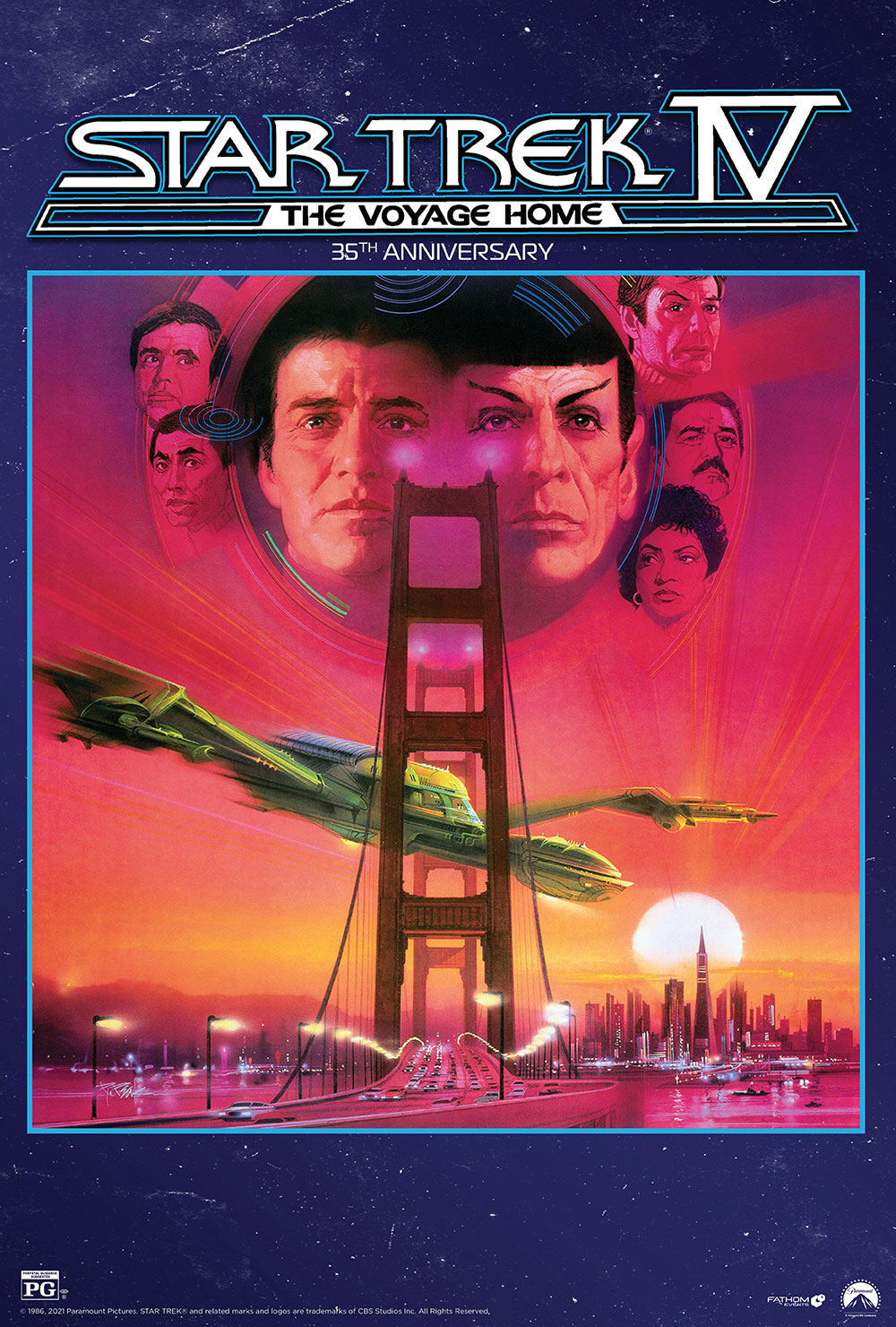 Fathom Events 2023 Fathom Events Brings 4K Remastered Screenings Of Star Trek Iv: The Voyage Home To Theaters In August • Trekcore.com