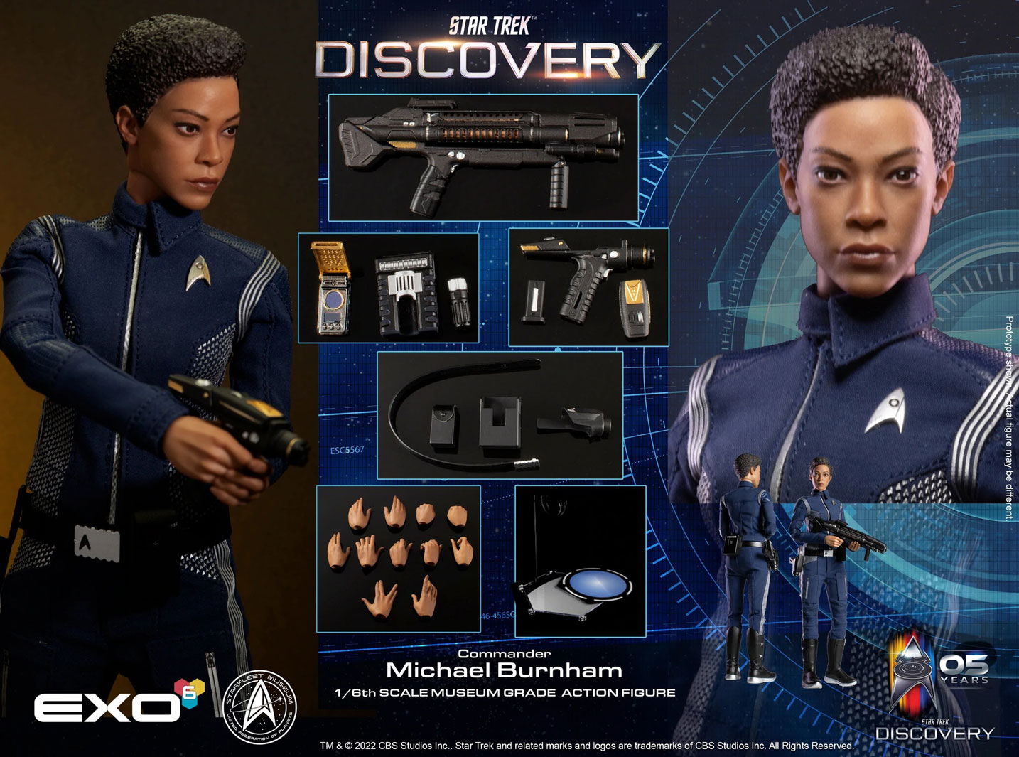 Michael Burnham Begins EXO6's STAR TREK DISCOVERY Lineup •