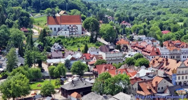 Kazimierz Dolny'2022 - Góra Trzech Krzyży i panorama miasta