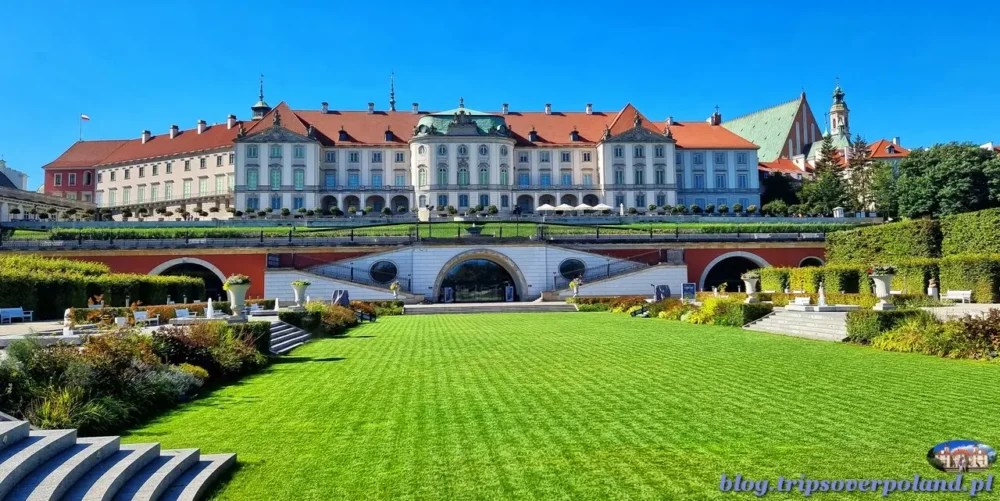 Warszawa - Ogrody Zamku Królewskiego