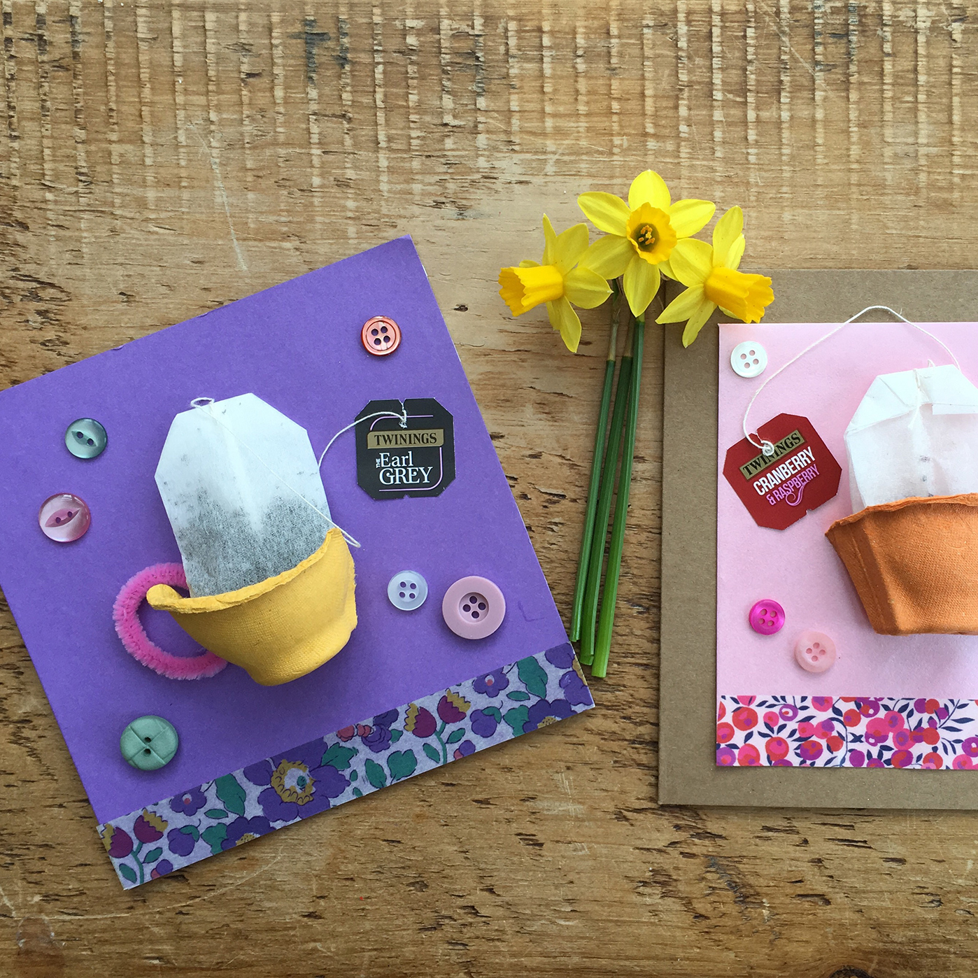 Tea cup Mother's Day cards TTS Inspiration
