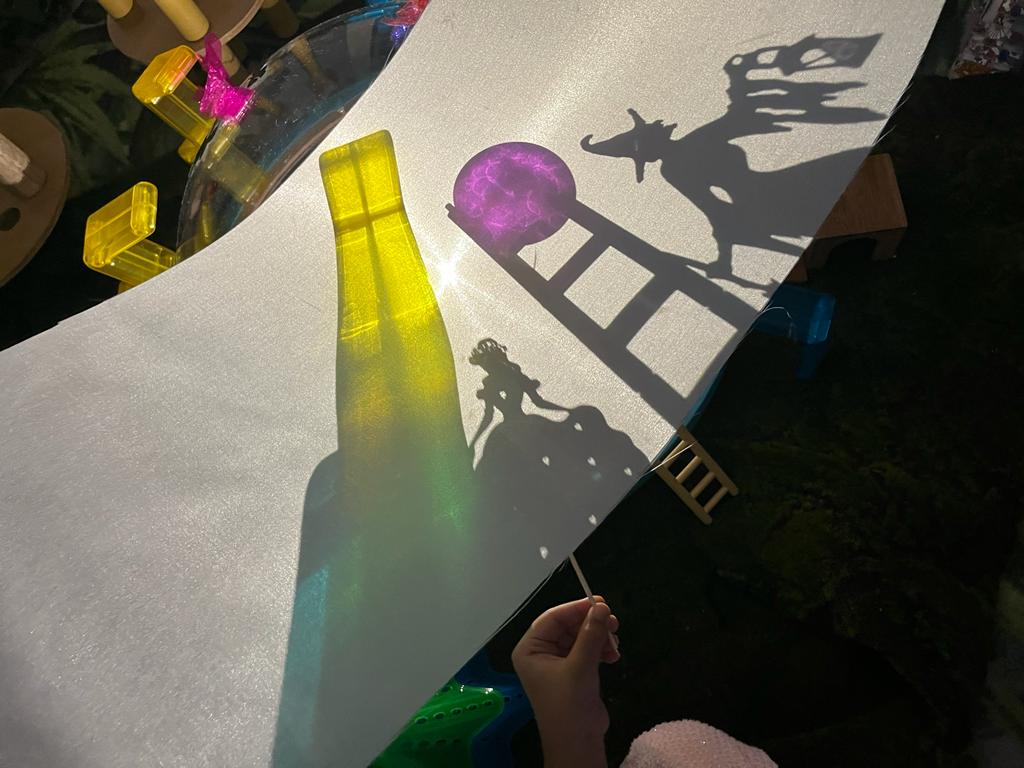 The importance of light and shadow play in the early years.