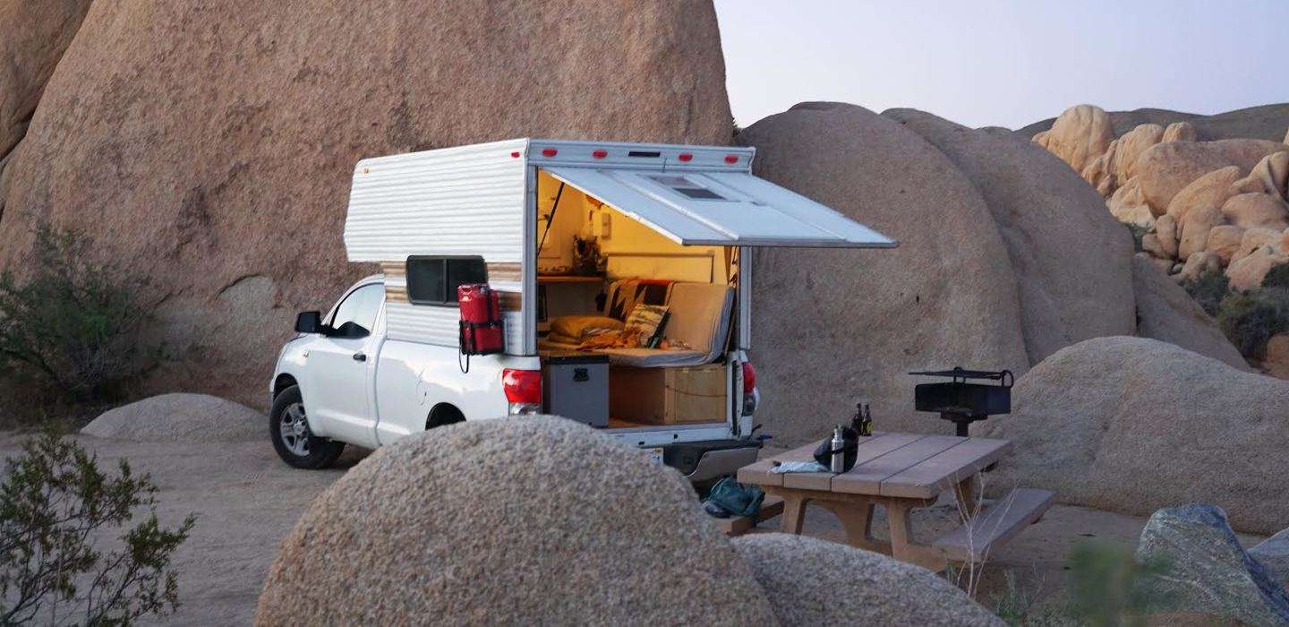 Zack&#039,s 2007 Toyota Tundra camper van rental Field Notes The Turo blog