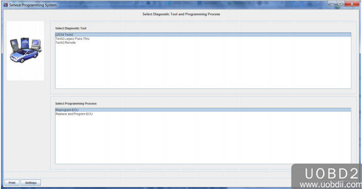 How to use Tis2web for SPS or SPS Pass Thru programming? Car