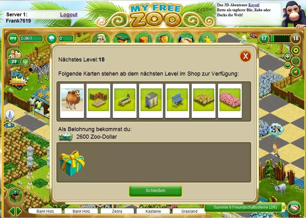 My Free Zoo Die Erfahrungspunkte Blog