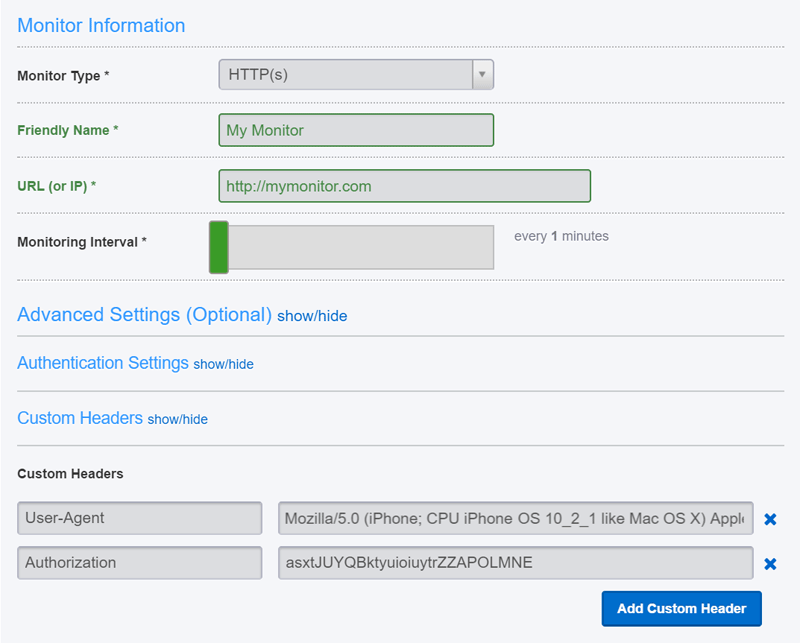 New Feature Custom HTTP Headers (for the Pro Plan) UptimeRobot Blog