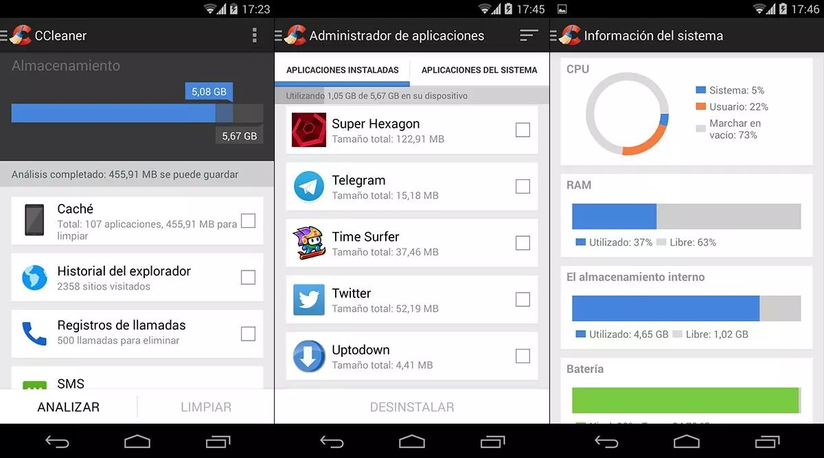 CCleaner ahora también en Android