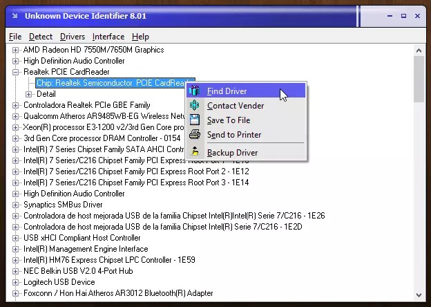 How do I find the drivers on my compu…