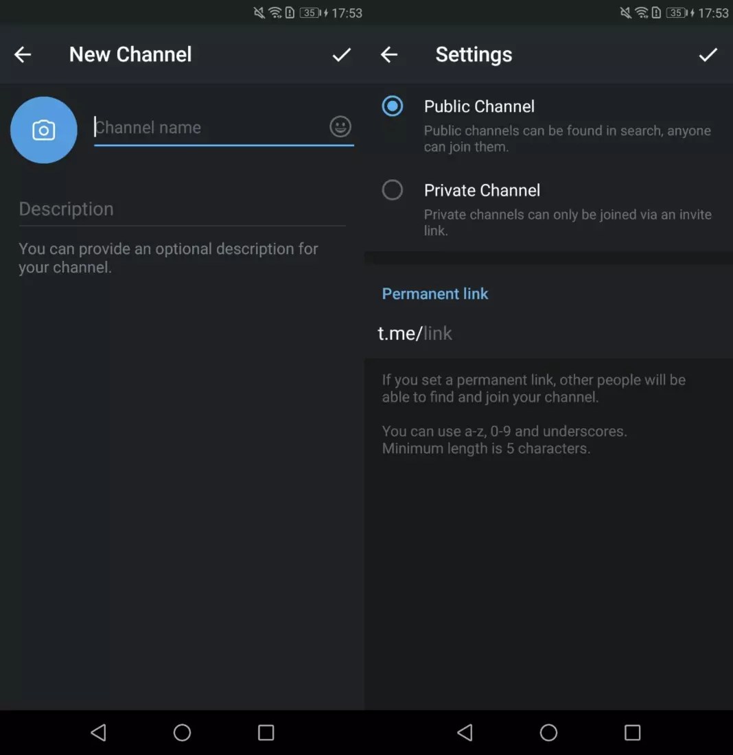 How to create groups and channels on Telegram