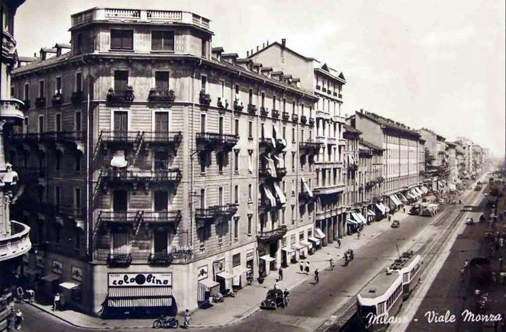 Milano Gorla Quando Viale Monza era alberato