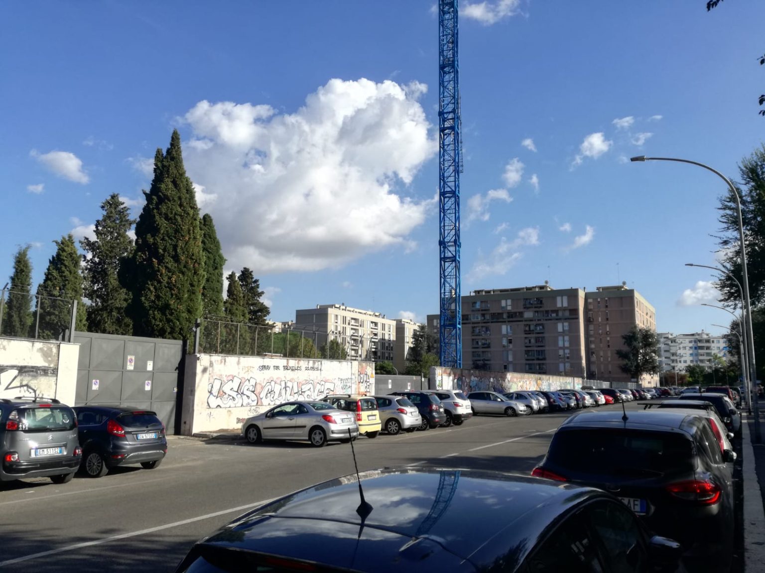 Roma Don Bosco Il cantiere di via Arrigo Solmi Urbanfile Blog
