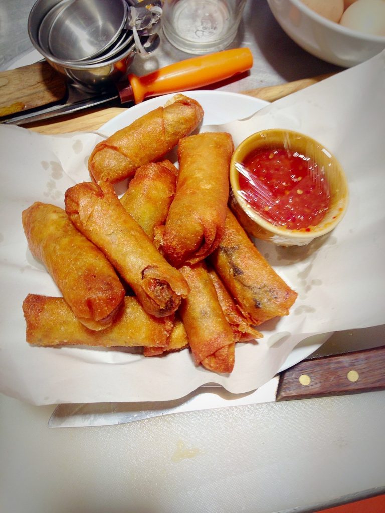A Taste of Thailand Deep Fried Spring Rolls Recipe USAC Study Abroad